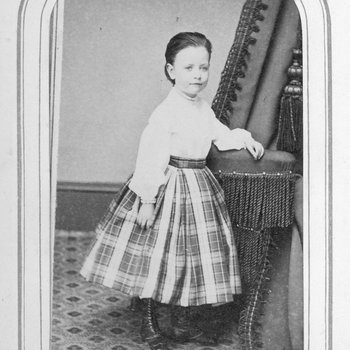 Portrait of Frances Few Christie Phelps, Age Five