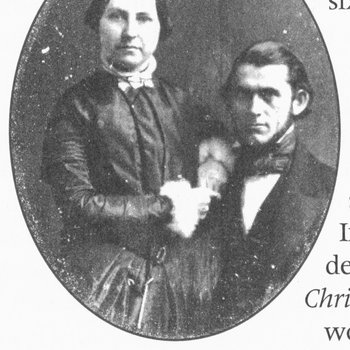 Portrait of Abby F. Woodruff Talmadge and John Van Nest Talmadge