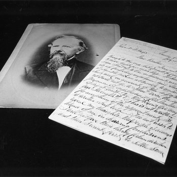 Van Raalte Photo and Letter