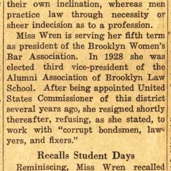 1933 - Justinian - Women In Law