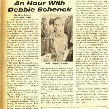 1972 - Justinian - Debbie Scenck