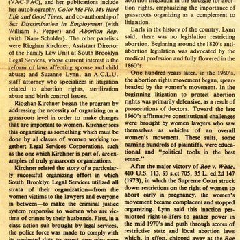 1983 - Justinian - LAW Panel Wining Women's Rights