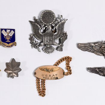 Medals belonging to R. Lee Clark. MD