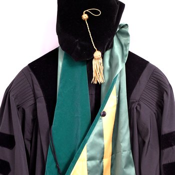 Dr. John Mendelsohn's Cap and Gown