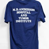 "Fighting Cancer. Now That's a Job" t-shirt [Back]