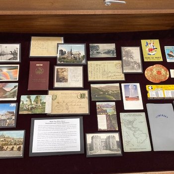 Wish You Were Here: Postcards and Travel Ephemera