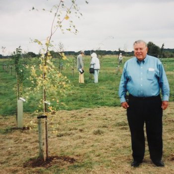 5BFTS Grove at the NMA Dedication and Tree Planting September 2002. Image 3