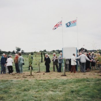 5BFTS Grove at the NMA 2002 Dedication and Tree Planting Image 6