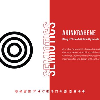 Adinkrahene Symbol
