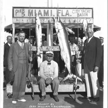1934: Dean William Payson Richardson in Florida