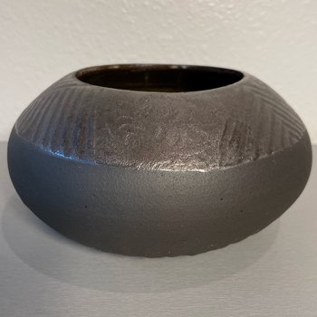 Black Ceramic Bowl