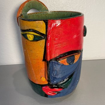 Ceramic Mask Mug