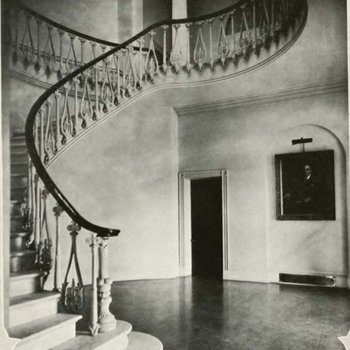 Harold Hirsch Hall Rotunda Construction, 1932