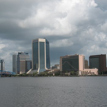 Jax Skyline from Southbank 1, Jacksonville, FL