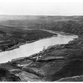 Site of Grand Coulee Dam 