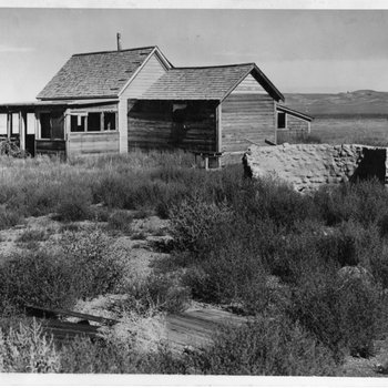 Abandoned House and Well, Columbia Basin Area