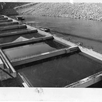 Grand Coulee Dam Foundation Pourings