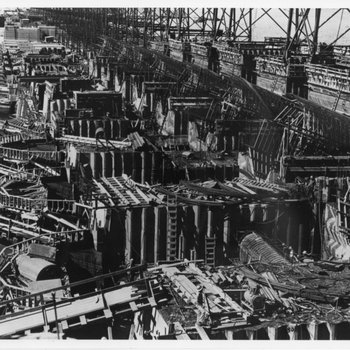 Steel Superstructure, Grand Coulee Dam