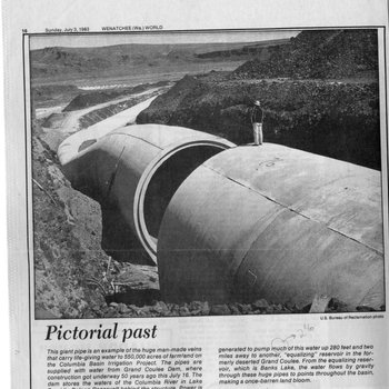 Giant Irrigation Pipe