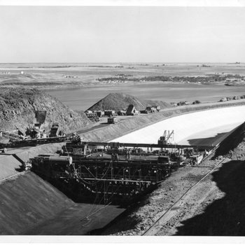 Grand Coulee Dam Area Excavation
