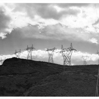 Transmission Towers, Grand Coulee Dam