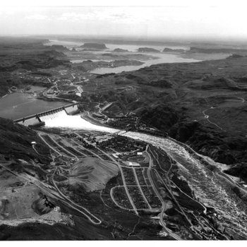 Aerial View of Grand Coulee Dam 2