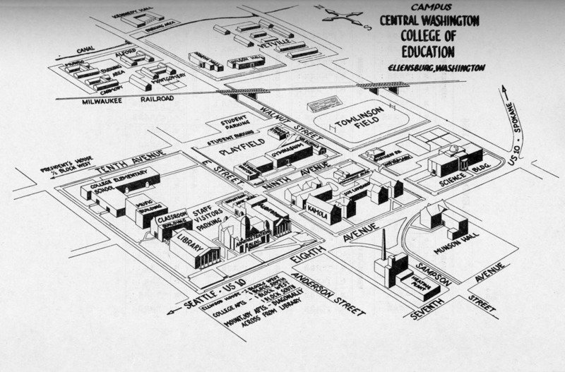 Campus Map 16 Central Washington University