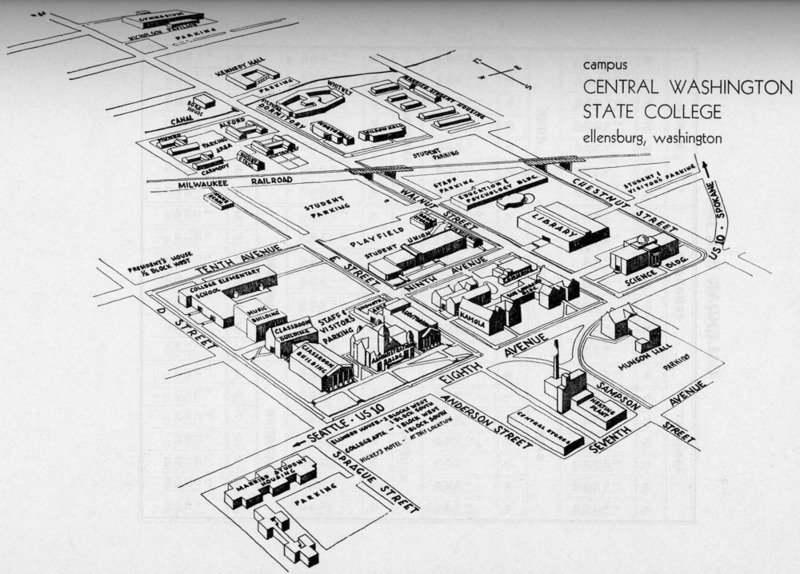 Campus Map 17 Central Washington University
