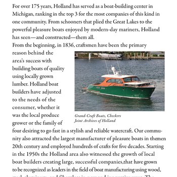 From Craft to Industry: The Boat Builders of Holland (General History of Industry)