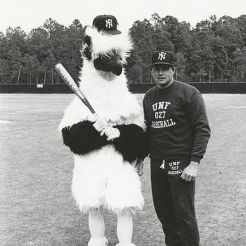 UNF Mascot Ozzie and Dusty Rhodes