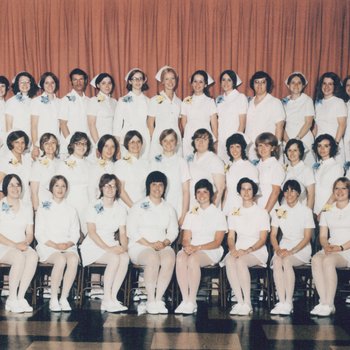 Nurses' graduating class of 1973