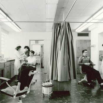Outpatient department, 1955
