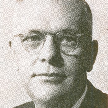 Portrait of William G. Sodt, Director of Milwaukee Hospital, 1943-1951
