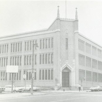 Holy Angels building, 1974