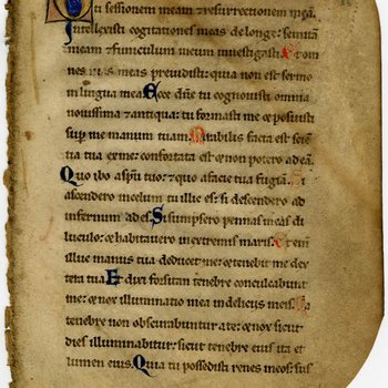 Monastic Psalter- Med MS 11A