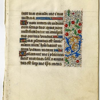 Book of Hours, Penitential Psalms- Med MS 13A