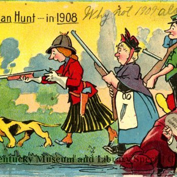 The Man Hunt -- in 1908