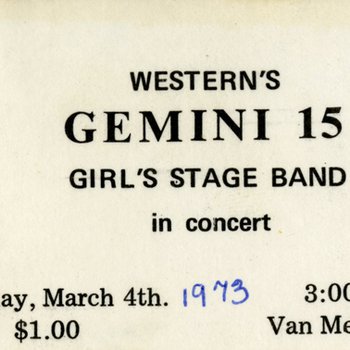 Gemini 15 Concert Ticket