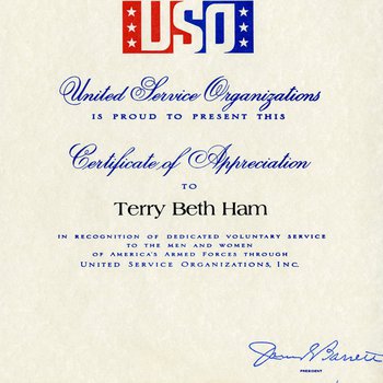 Gemini 79 Certificate of Appreciation 3