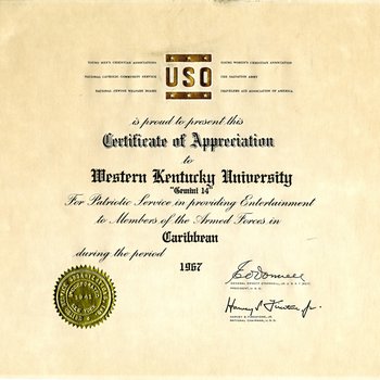 Gemini 14 Certificate of Appreciation 3