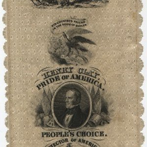 Henry Clay Political Ribbon