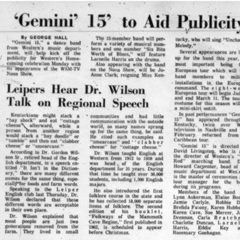 Gemini 15 to Aid Publicity