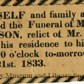 Mary Stevenson Funeral Notice