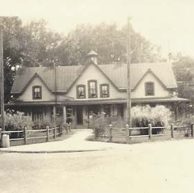 The Railroad Station photo from Little Colonel Fan's 1927 pilgrimage