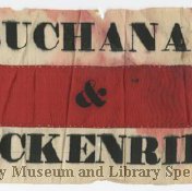 Buchanan & Breckenridge Political Ribbon
