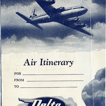 Delta Air Lines Itinerary