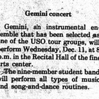 Gemini 75 Concert