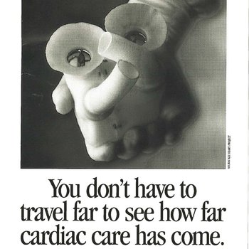 Milwaukee Heart project print ad
