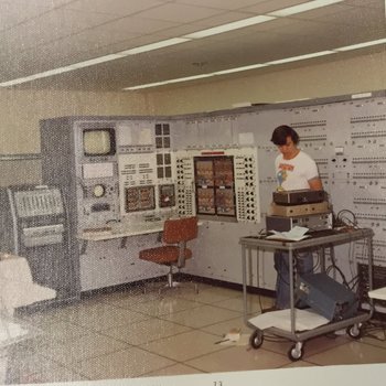 Computer room, 1973 November