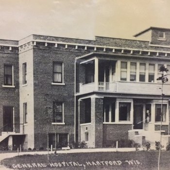 Exterior of Hartford General Hospital